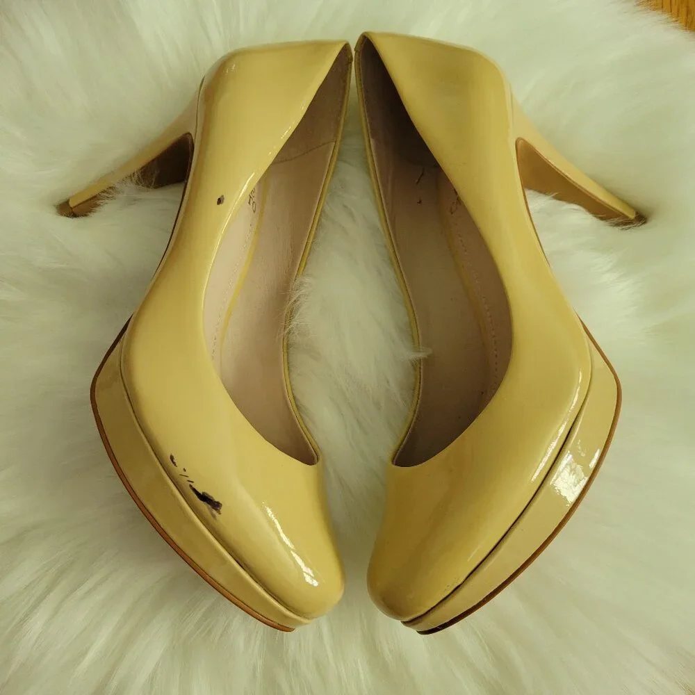 Vince Camuto Zella Cream/Beige Heels